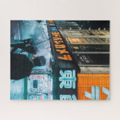 Neon Signs bei Nacht in Tokio Japan Puzzle (Horizontal)