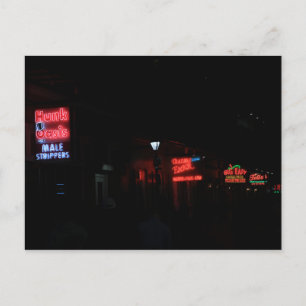 Neon Signs of New Orleans Postkarte