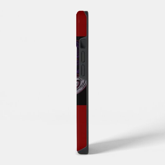 Neon Silhouette iPhone Hülle (Linke Seite)