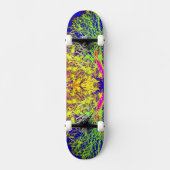 Neon Skateboard für die gezwirnte Zweigstelle (Vorderseite)