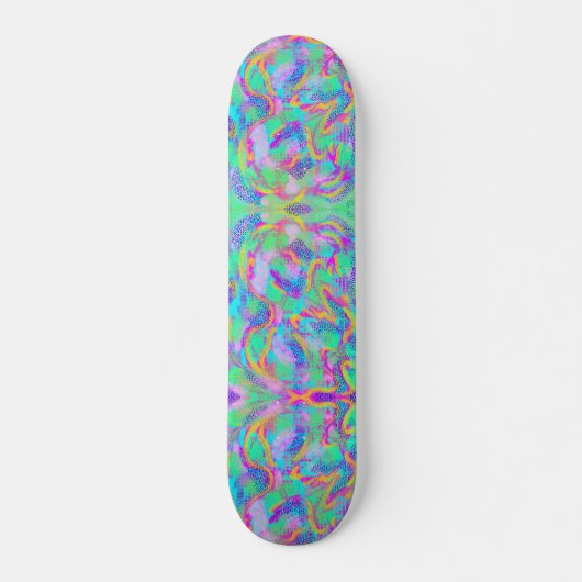 Neon Skateboarddeck (Vorne)