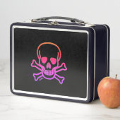 Neon Skull Black Lunchbox (Beispiel)