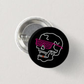 Neon Skull Button (Vorne & Hinten)