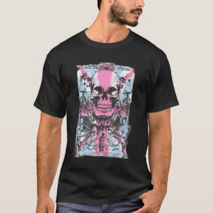 Neon Skull Fusion - T - Shirt