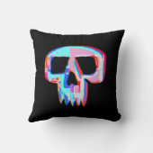 Neon Skull Kissen (Rückseite)