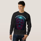 Neon Skull "Live Beyond Limits" Sweatshirt (Vorne ganz)