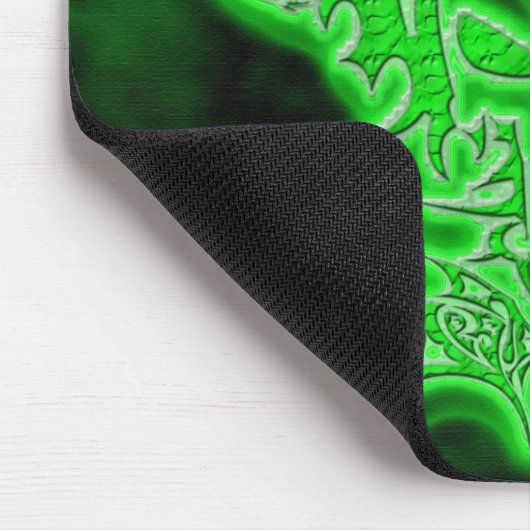 Neon Skull Mousepad (Ecke)