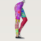 Neon Skull Pop Leggings (Rechts)