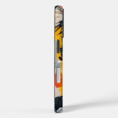 Neon Skull Rapid Phone Case (Rückseite / Rechts)