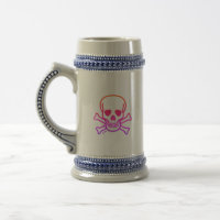 Neon Skull stein