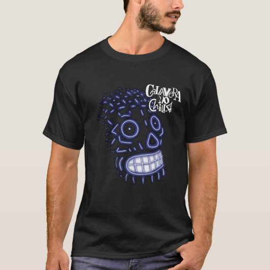 Neon Skull T-Shirt (Vorderseite)