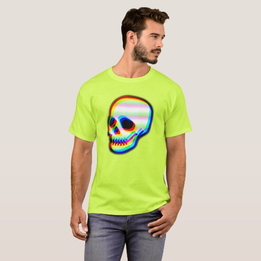 Neon Skull T-Shirt (Vorne ganz)