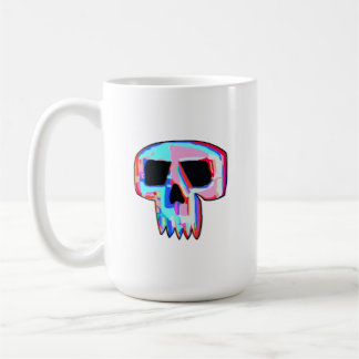 Neon Skull Tee & Kaffee Tasse
