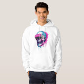 Neon Skull Vision Hoodie (Vorne ganz)