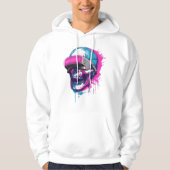 Neon Skull Vision Hoodie (Vorderseite)