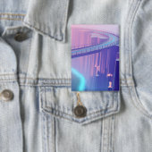 Neon Skybridge Dreamscape Button (Insitu)