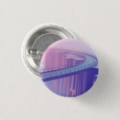 Neon Skybridge Dreamscape Button (Vorne & Hinten)
