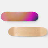 Neon Slice Skateboard (Horizontal)