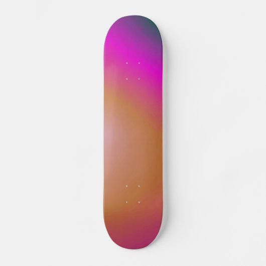 Neon Slice Skateboard (Vorderseite)