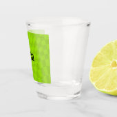 Neon Slime Green Summer Bachelorette Brautparty Schnapsglas (Rechts)