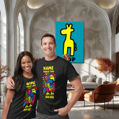 Neon Sloth Art - Pop Dschungel Tierdesign T-Shirt