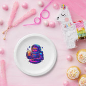 Neon Sloth � Don � nicht beeilen Essential T - Shi Pappteller (Party)