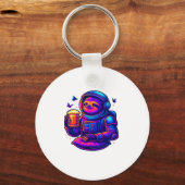 Neon Sloth � Don � nicht beeilen Essential T - Shi Schlüsselanhänger (Vorderseite)