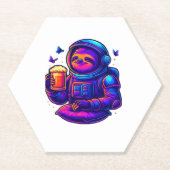 Neon Sloth � Don � nicht beeilen Essential T - Shi Untersetzer (Vorderseite)