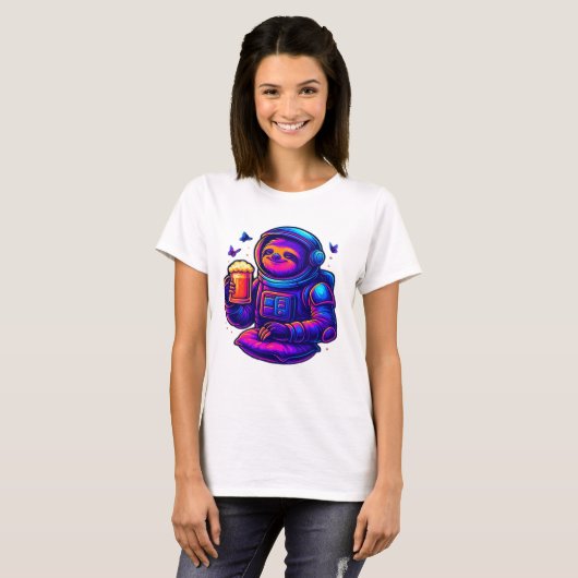 Neon Sloth � Don�t Hurry Essential T-Shirt (Vorne ganz)