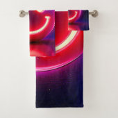 Neon Smile: Happy Glow Badhandtuch Set (Insitu)