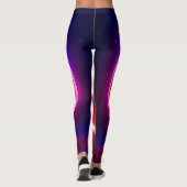 Neon Smile: Happy Glow Leggings (Rückseite)