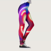 Neon Smile: Happy Glow Leggings (Rechts)