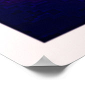 Neon Smile: Happy Glow Poster (Ecke)