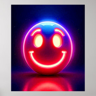 Neon Smile: Happy Glow Poster