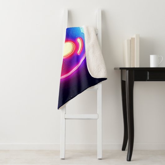 Neon Smile: Happy Glow Sherpadecke (Beispiel)