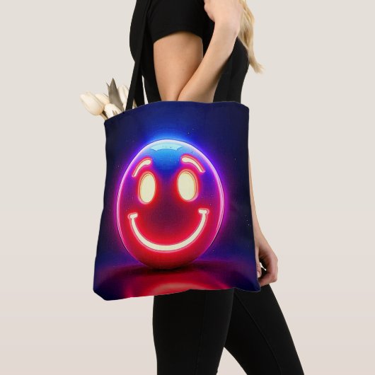Neon Smile: Happy Glow Tasche (Von Nahem)