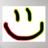 Neon Smile Poster (Vorne)