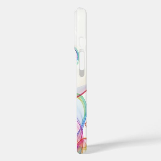 Neon Smoke Swirl Case-Mate iPhone Hülle (Rückseite / Links)