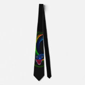 Neon Snake Neck Tie Krawatte (Vorderseite)