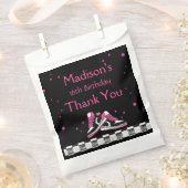 Neon Sneaker Birthday, Glitzer Geschenktütchen (Ausgeschnitten)