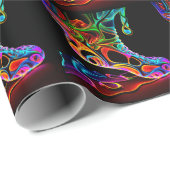 Neon Sneaker Geschenkpapier (Rolleneckpunkt)