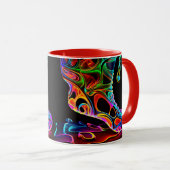 Neon Sneaker Tasse (VorderseiteRechts)
