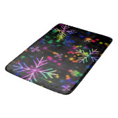 Neon Snow Badematte (Schrägansicht)
