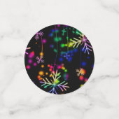 Neon Snow Konfetti (Klein Vorderseite)