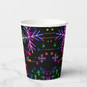 Neon Snow Pappbecher (Rückseite)