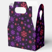Neon Snowflakes Geschenkschachtel (Offen)
