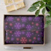Neon Snowflakes Seidenpapier (Geschenk)