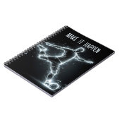 Neon Soccer mit Angebot Notizblock (Linke Seite)
