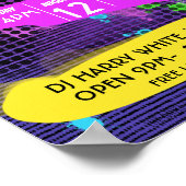 NEON SOMMER PARTY POSTER (Ecke)