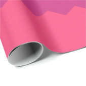 Neon-Sonnenuntergangs-Muster Geschenkpapier (Rolleneckpunkt)